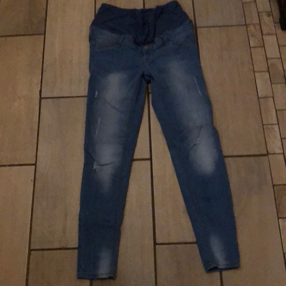 H&M maternity skinny jeans size 8